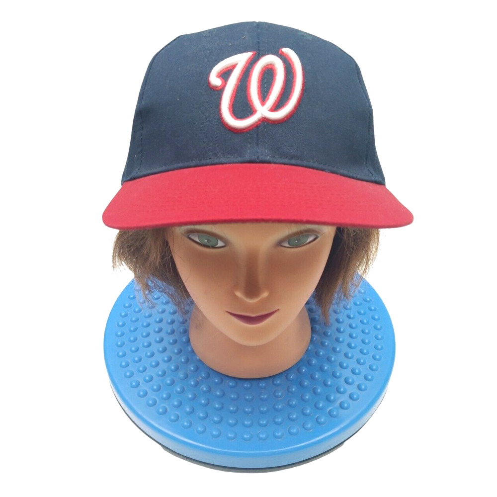 Washington‎ Nationals Hat Cap Strap Back Blue Red OC Sports Team MLB Adult